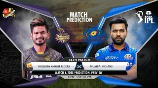 KKR vs MI IPL 2022 14th Match Prediction- 6 April| Kolkata vs Mumbai IPL Match Prediction #ipl2022