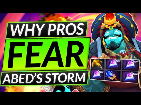 Why EVERYONE FEARS ABED's STORM SPIRIT - BROKEN MID LANE TIPS - Dota 2 Guide