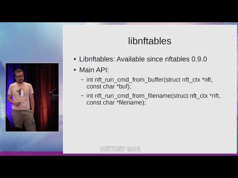 Netdev 0x12 - Netfilter mini-workshop
