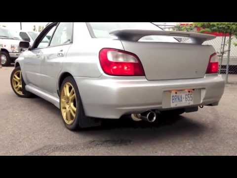 2003 Subaru WRX Turbo Xs stealth Axleback
