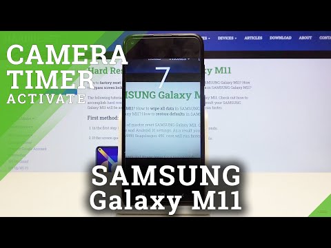 How to Adjust Photo Delay in Samsung Galaxy M11 – Change Camera Timer