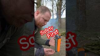 massive safety tip for your bushcraft or hunting knifes.