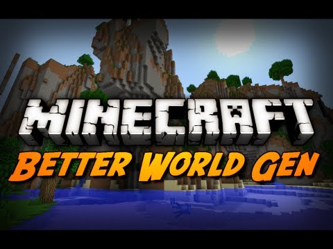 Minecraft Mod Review: BETTER GENERATION MOD! (Old Terrain w/ New Features, & More!)