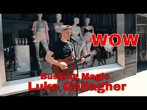 Luke Gallagher Brings the Good Vibes with🎸🎤 ‘Coming Home to Donegal’ ✨🎶 Dublin Busking Magic 🎶
