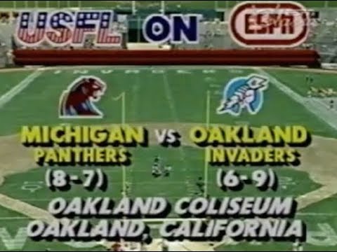 1984 USFL Week 16 - Panthers vs. Invaders