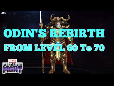 ODIN FROM LEVEL 60 TO LEVEL 70 BUILDING MARVEL FUTURE FIGHT INDIAN GAMER