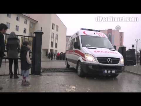 Van'da öğrenci-polis gerginliği