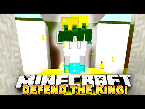 Preston - Minecraft - DEFEND THE KING MINI-GAME! #1 - w/ THE PACK!