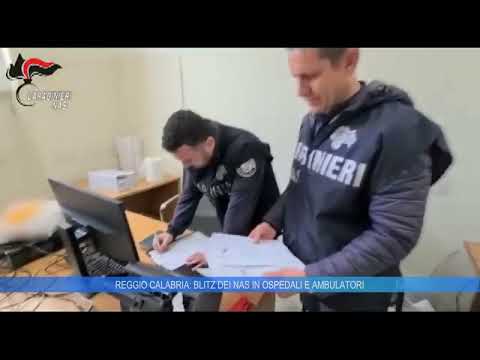 REGGIO CALABRIA:  BLITZ DEI NAS IN OSPEDALI E AMBULATORI