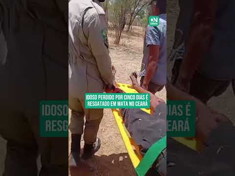 vídeo idoso em mata 