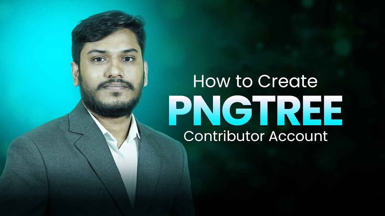 How to create Pngtree Contributor Account