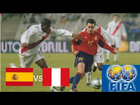 Peru vs Spain (1-2) Friendly Match Summary 2004