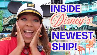 I boarded the Disney Adventure! 🚢 | FULL Ship Tour #MaidenVoyage