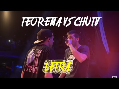 Teorema Vs. Chuty | 8vos de Final | GOD LEVEL (LETRA)