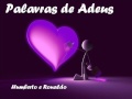 PALAVRAS DE ADEUS (Humberto e Ronaldo ...