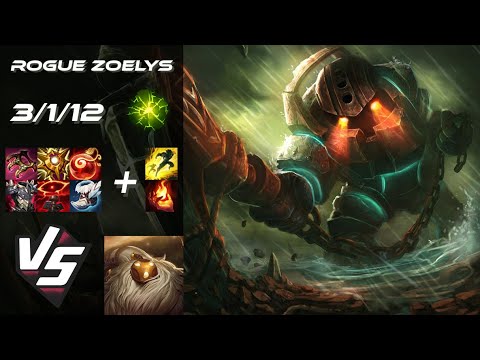 Rogue Zoelys SUPPORT Nautilus vs Bard - EU Challenger Patch 14.24