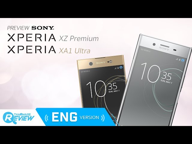  Sony Xperia XZ Premium Preview : First smartphone in the world that features a 4K HDR screen