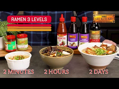 3 Easy Ways to Make Ramen (2 Min VS 2 Hours VS 2 Days)
