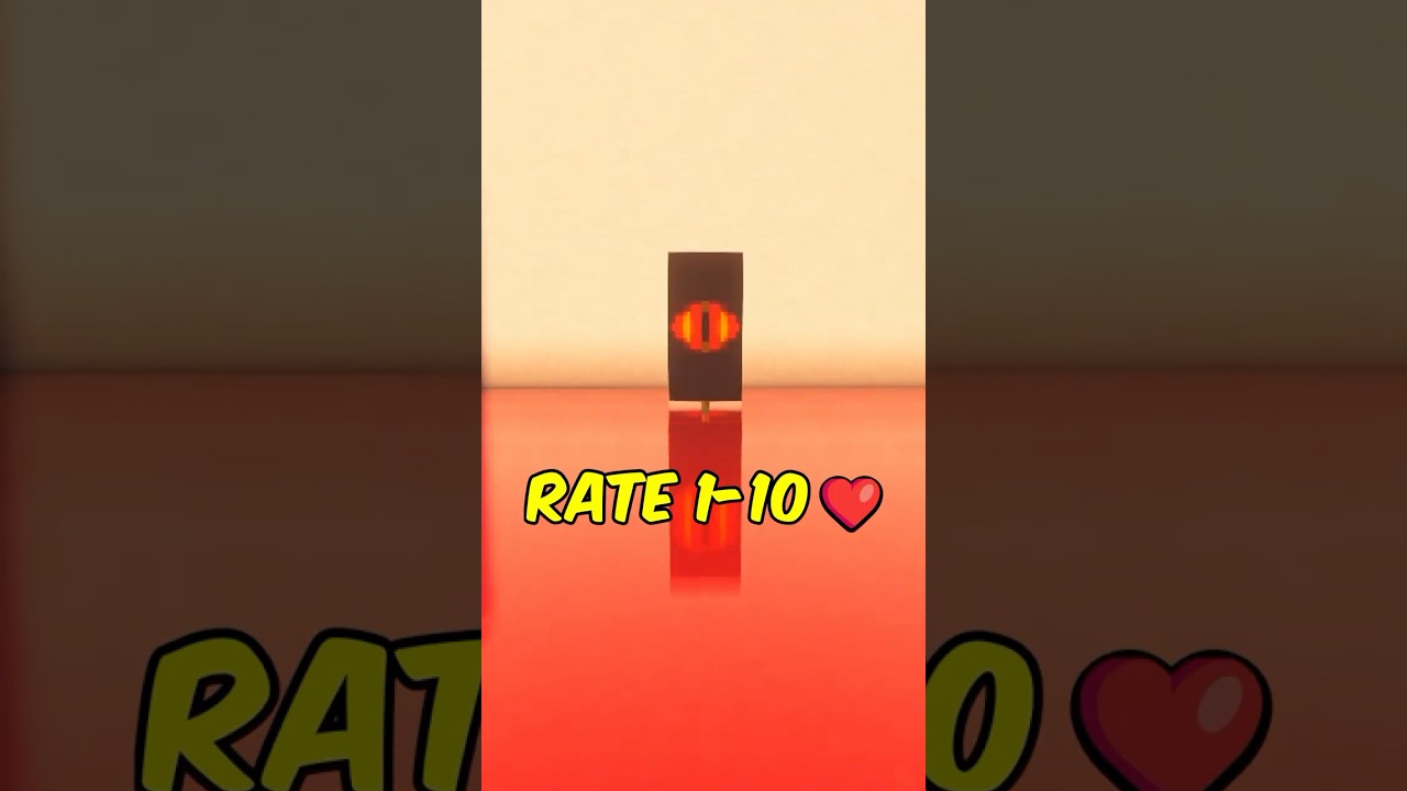 Minecraft Eye of Sauron Banner😱 #shorts #minecraft