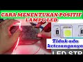 Jangan Bingung Jika Tidak Ada Keteranganya Positif Negatif Lampu LED Strip 12Volt