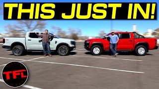 This New 2024 Ford Ranger & Nissan Frontier Hardbody Cost EXACTLY the Same, But Which One Is Better?