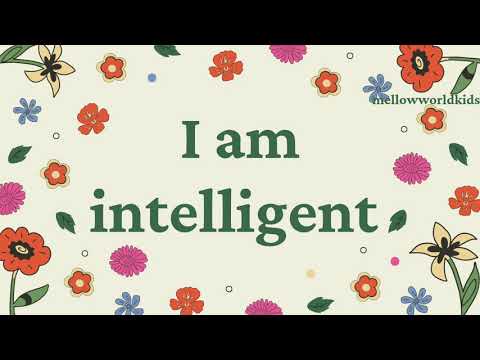 30 Positive affirmations for kids || boosts self-esteem and confidence (FREE printable)