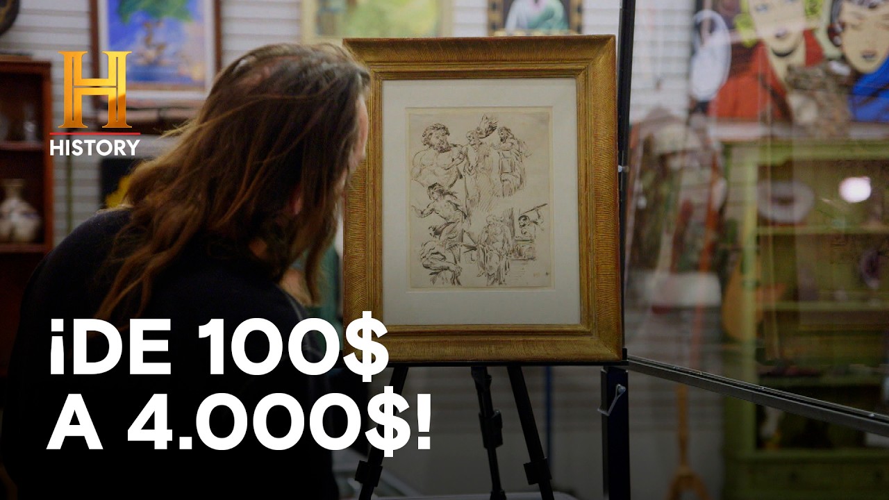 ¡DE 100$ A 4.000$! ENCONTRÓ UN TESORO DE DELACROIX 🎨💰 EL PRECIO DE LA HISTORIA