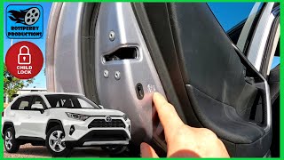 Toyota RAV4 Child Safety Locks: How to Activate and Use (2019+)