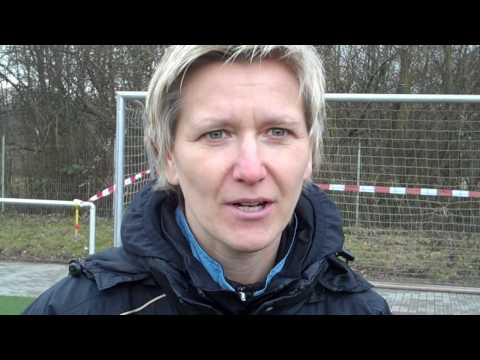 Pepe Hauser nach dem 5:0 Sieg des FCR 01 Duisburg/II vs Wacker München