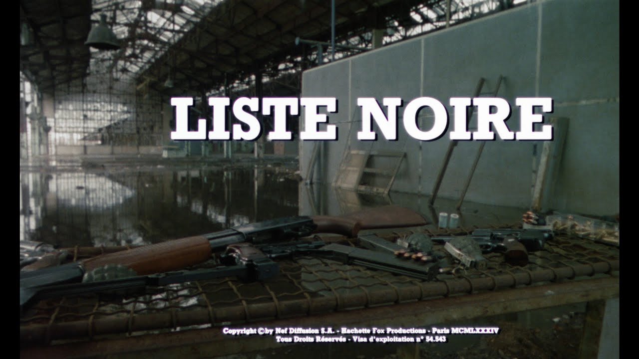 Miniature de la vidéo BLACK LIST (1984)  aka LISTE NOIR - Fun City Editions Blu-ray Screenshots + Review du film Liste noire