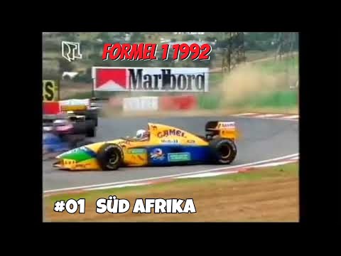 F1 1992 | Südafrika Rennen - Das erste Abenteuer der Saison | Formel 1 1992 #f1
