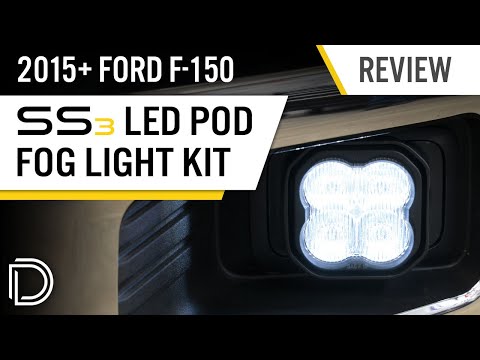 Off-Road Look + Road Legal Performance! SS3 Fog Light Kit for 2015+ Ford F-150 | Diode Dynamics