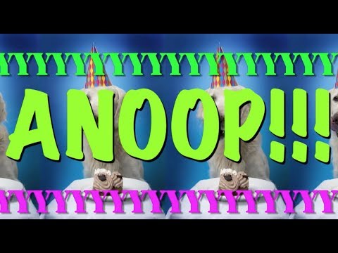 HAPPY BIRTHDAY ANOOP! - EPIC Happy Birthday Song