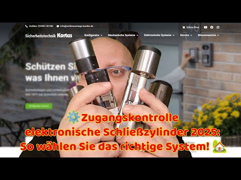 🛠️ Elektronische Schließsysteme bzw. Zugangskontrolle 2025: Alles, was Sie wissen müssen! 🔑