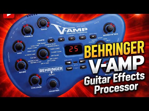 Behringer V-AMP Virtual Guitar Amp 2000s - Blue image 6