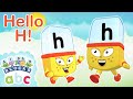 Officialalphablocks Say Hello To H Meet The Alphabet Phonics