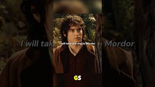 I will take the ring to Mordor #lordoftherings