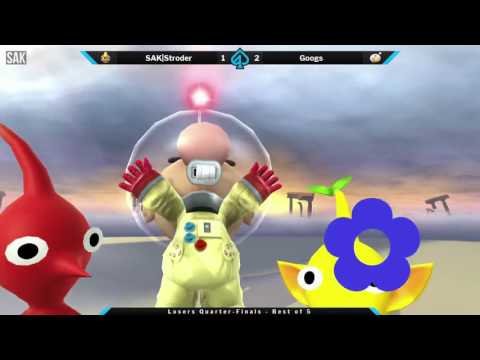 Gambit April Losers Quarters - SAK|Stroder (???) vs Googs (Olimar)