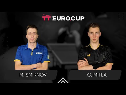 17:45 Mykyta Smirnov - Oleksii Mitla 15.02.2025 | Table Tennis TT Euro.Cup Ukraine Master 4