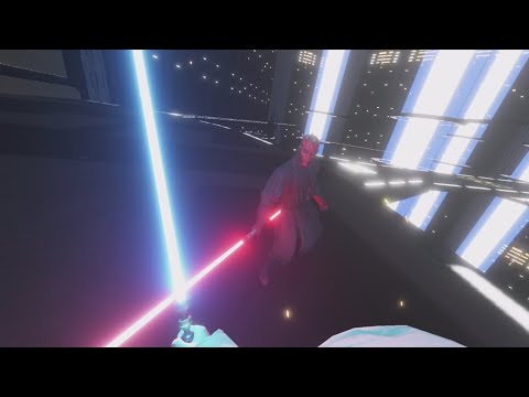 OBI WAN KENOBI DESTROYS DARTH MAUL IN BLADE AND SORCERY