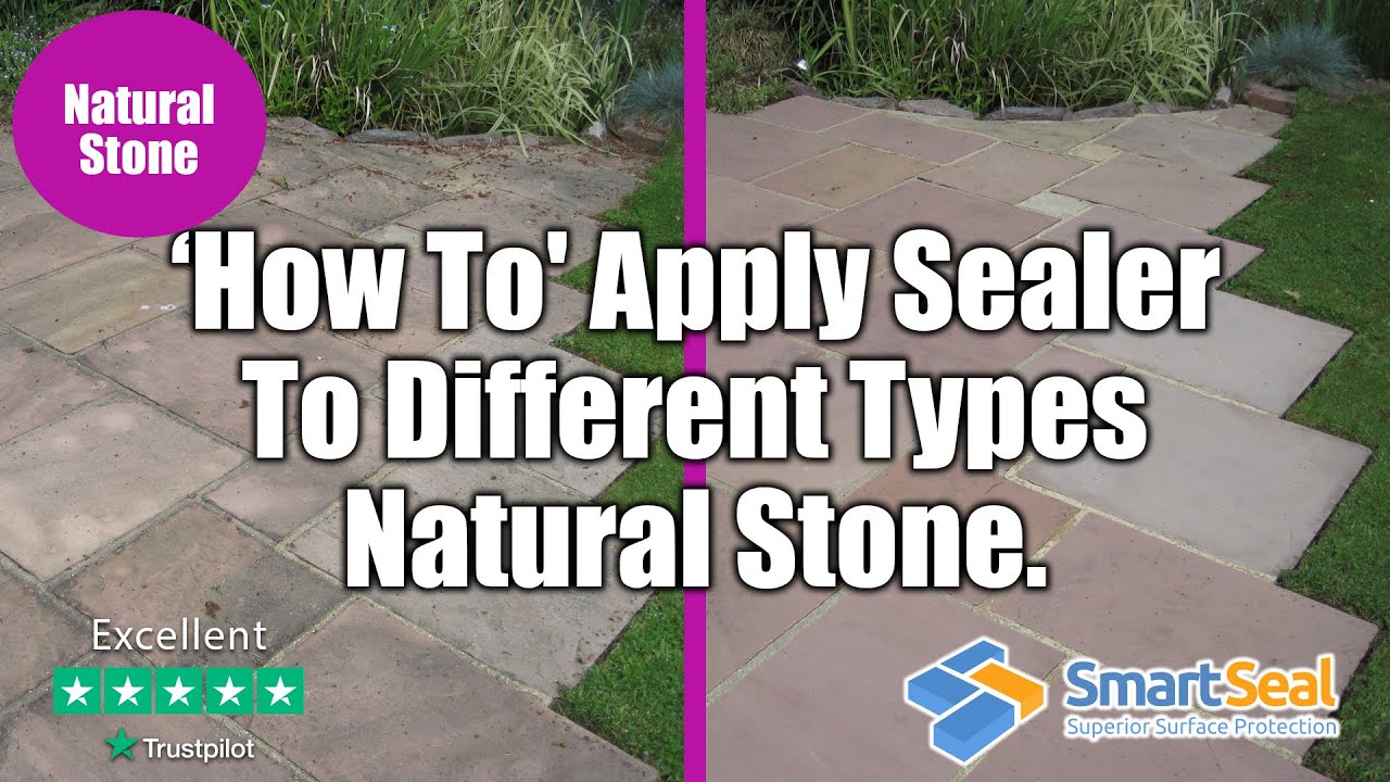 How To Apply Natural Stone Sealer to Sandstone, Limestone and Slate (Pt.5)