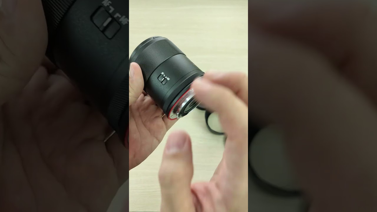 Video Vistilen 33mm F1.4 lấy nét tự động cho Canon EOS R