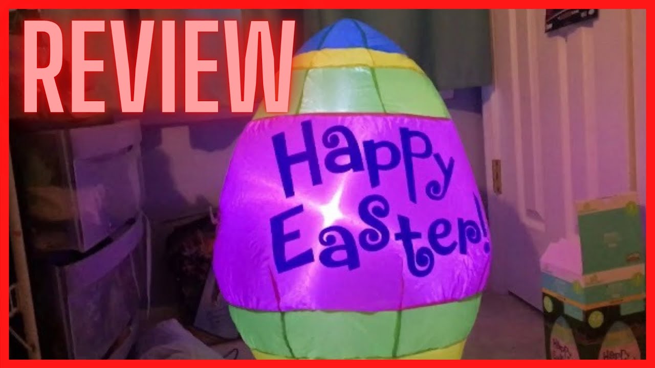 2020 Inflatable Easter Egg Review!