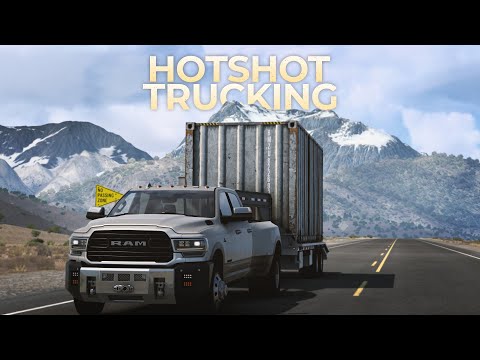 Hotshot Trucking from Texas to California - Dodge RAM 3500 - American Truck Simulator - Reforma Map