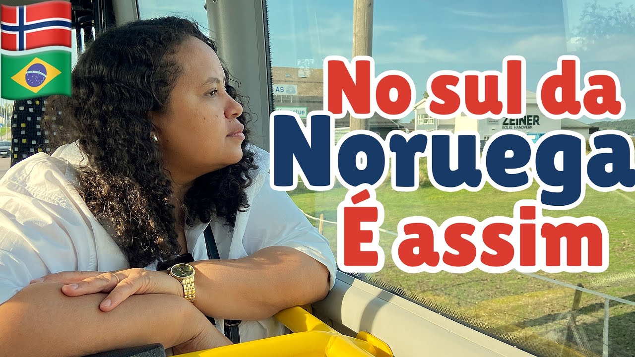 NUNCA IMAGINEI QUE NO SUL DA NORUEGA FOSSE ASSIM // UM DIA COMIGO EM TØNSBERG