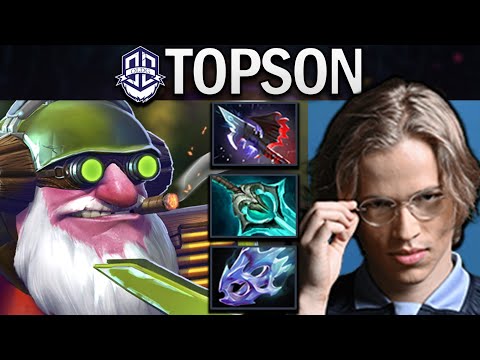 Sniper Dota 2 7.33 Topson with Pike and Dispenser