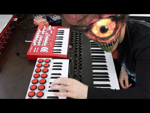 Mother Brain Boss Theme (Super Metroid) - Live Synth Cover