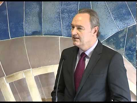 Alberto Fabra visita la empresa Industria Martinez Loriente y Platos Tradicionales S.A