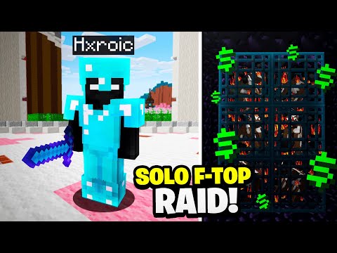 HOW TO FACTIONS... RAIDING F-TOP FACTION (SOLO) I Minecraft Factions I TheArchon I Solo [3]