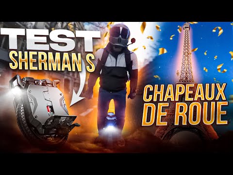 Test et cascade Sherman S dans Paris the best wheel